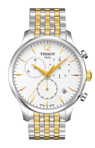 Tissot Tradition Chronograph Bicolor / Silver